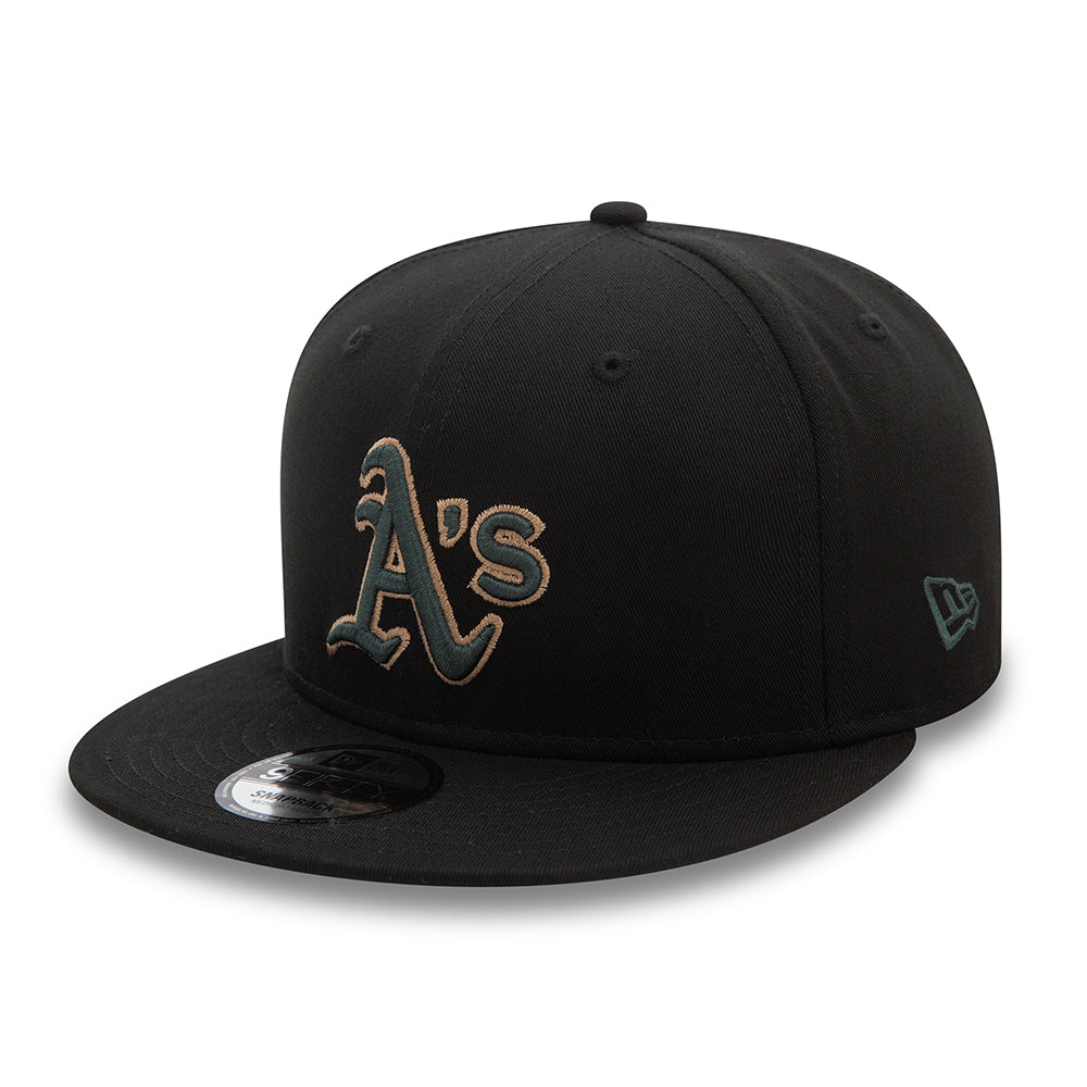 Casquette Snapback 9FIFTY MLB Seasonal World Series Oakland Athletics noir NEW ERA