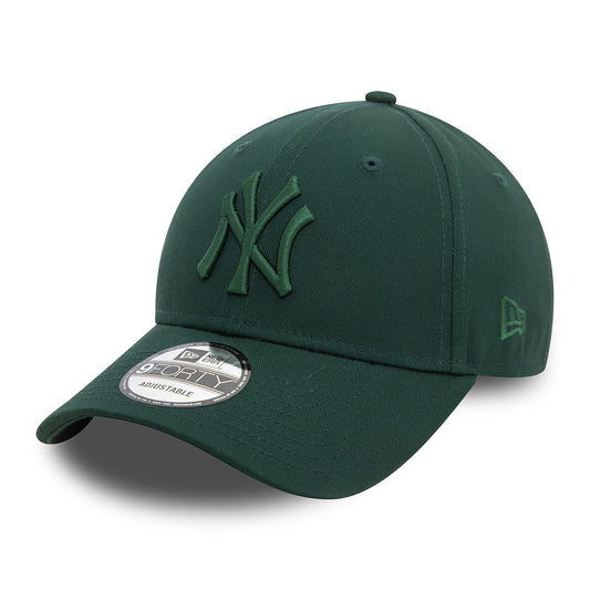 Casquette 9FORTY New York Yankees MLB League Essential vert foncé NEW ERA