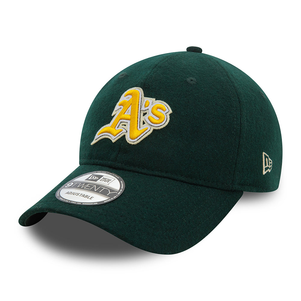 Casquette 9TWENTY MLB Melton Oakland Athletics vert foncé NEW ERA