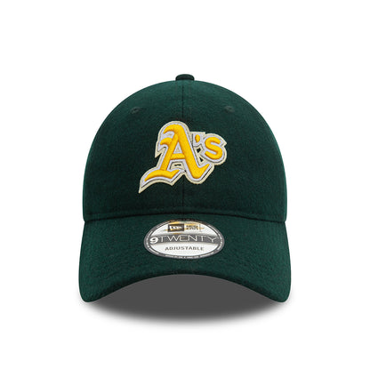 Casquette 9TWENTY MLB Melton Oakland Athletics vert foncé NEW ERA