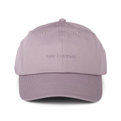 Casquette NB Linear Logo mauve poudré NEW BALANCE