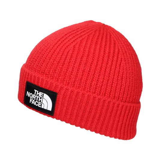 Bonnet Marin à Revers TNF Logo Box rouge THE NORTH FACE