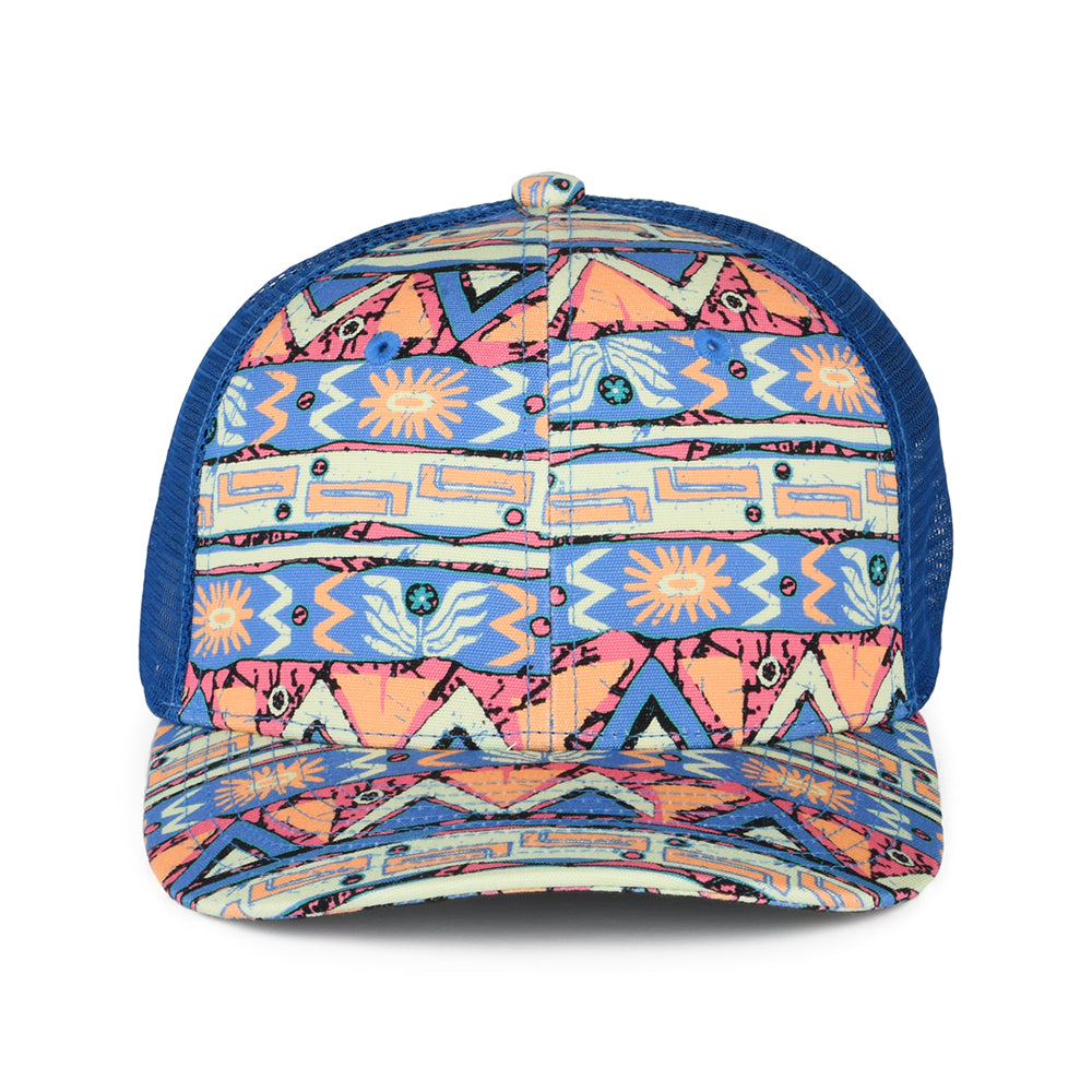 Casquette Trucker Enfant en Coton Bio High Hopes Geo bleu-multi PATAGONIA