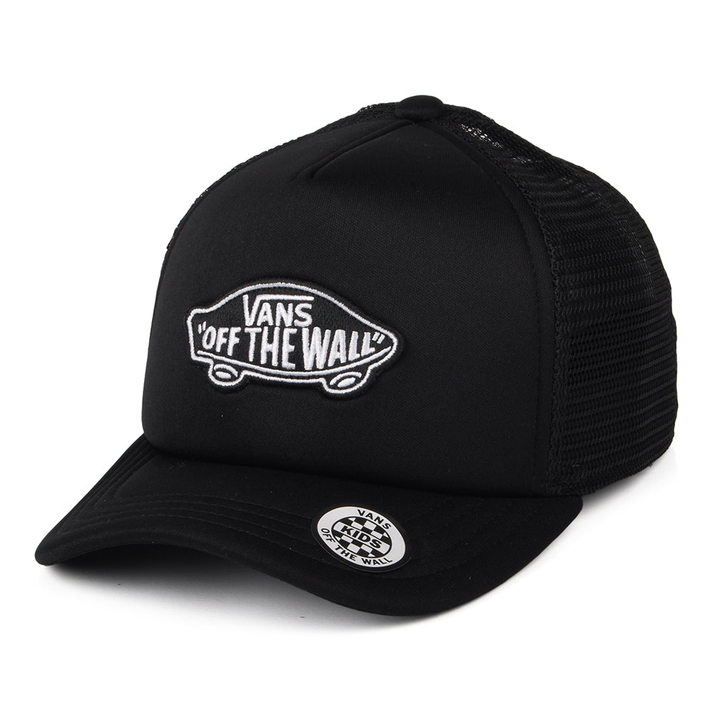 Casquette Trucker Enfant à Visière Incurvée Classic Patch noir VANS