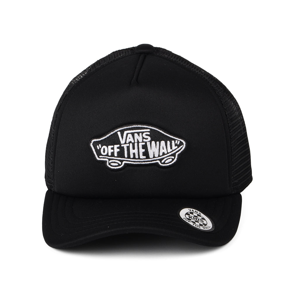 Casquette Trucker Enfant à Visière Incurvée Classic Patch noir VANS