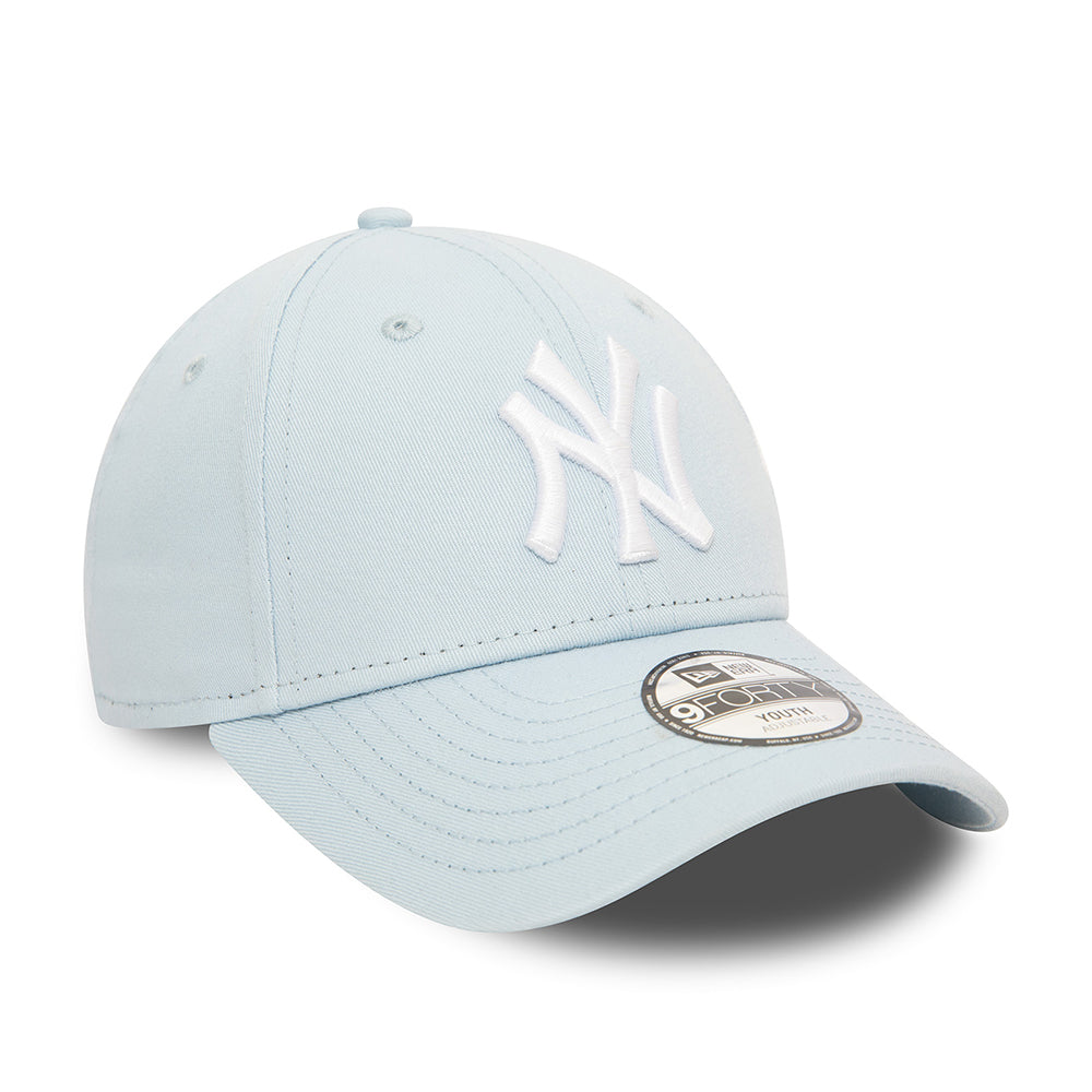 Casquette Enfant 9FORTY MLB League Essential New York Yankees bleu layette-blanc NEW ERA