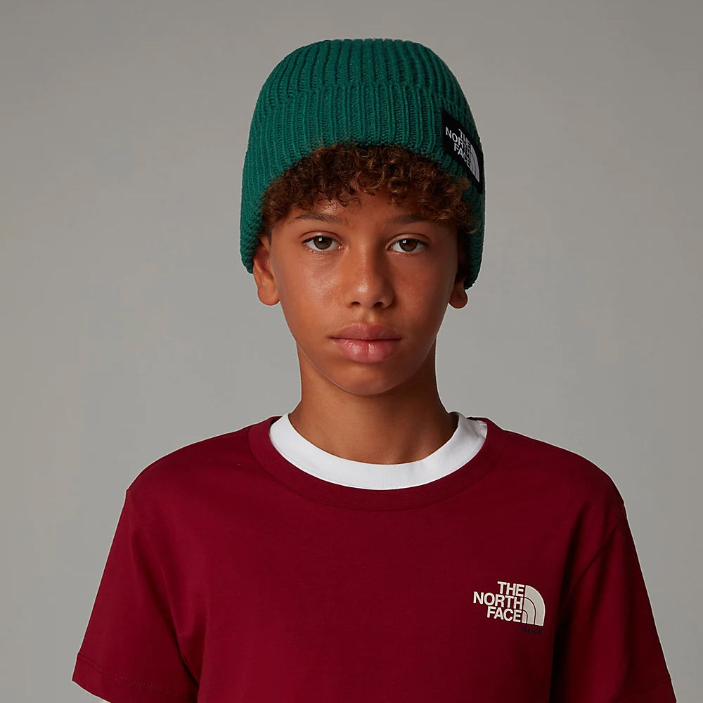 Bonnet Enfant à Revers TNF Box Logo sempervirent THE NORTH FACE