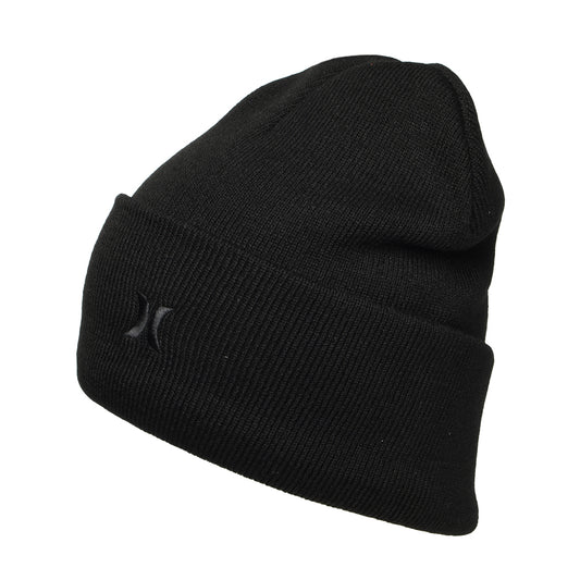 Bonnet Icon Cuff 2.0 noir sur noir HURLEY