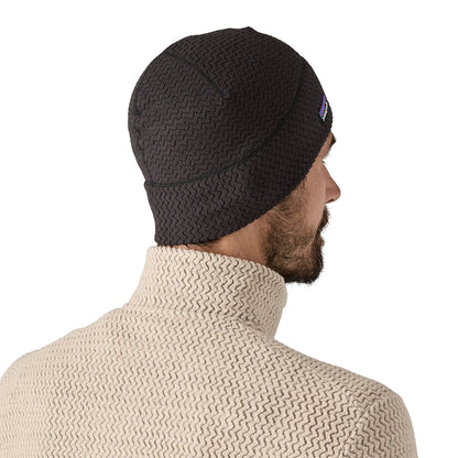 Bonnet en Polaire Jacquard R1 Air noir PATAGONIA