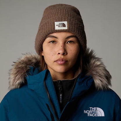 Bonnet Recyclé Salty Bae marron fumé THE NORTH FACE