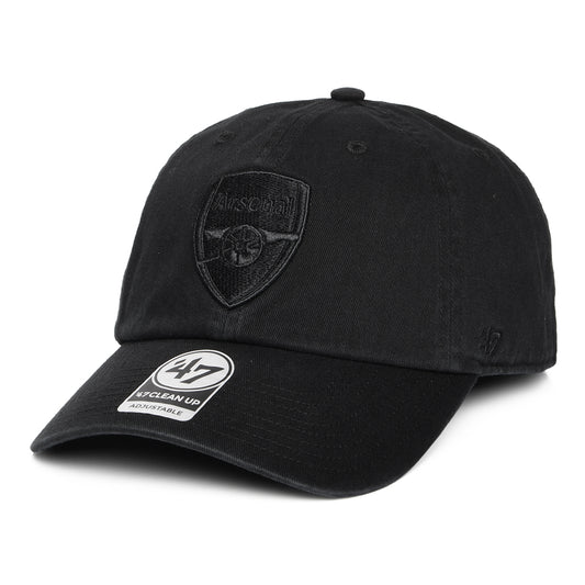 Casquette Clean Up Arsenal FC noir sur noir 47 BRAND