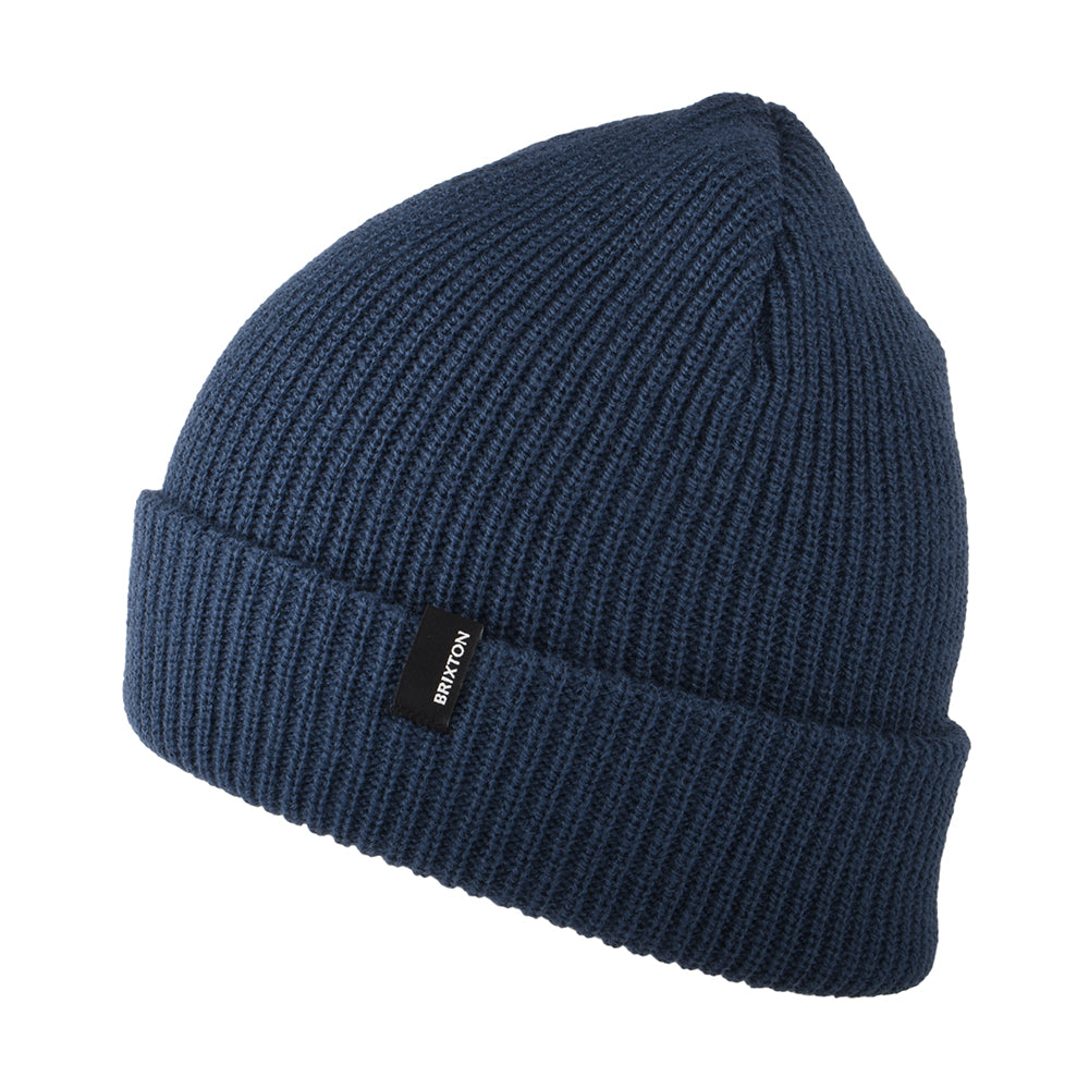 Bonnet à Revers Heist denim foncé BRIXTON