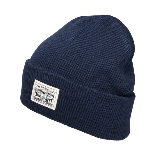 Bonnet en Coton Backpatch bleu marine LEVI'S