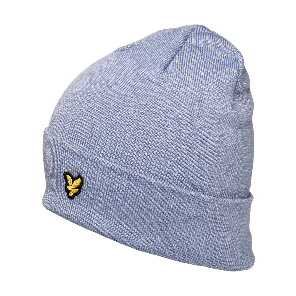 Bonnet Basic bleu fumée LYLE & SCOTT