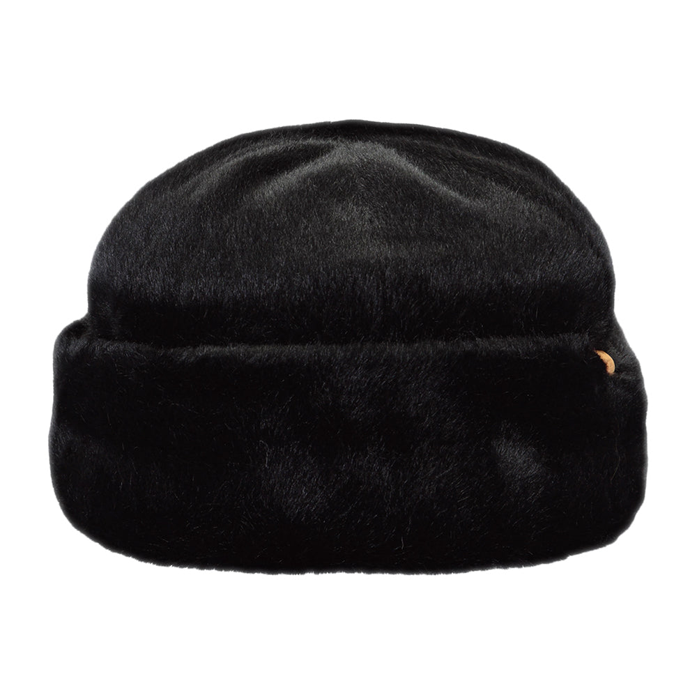 Chapeau Hiver en Fausse Fourrure Cherrybush noir BARTS