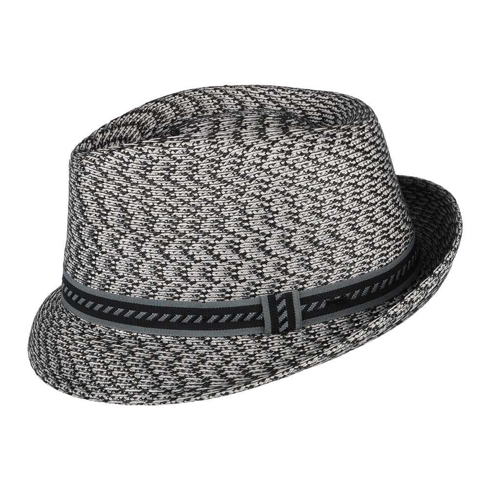 Chapeau Trilby Mannes anthracite mélangé BAILEY