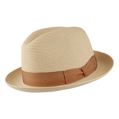 Chapeau Trilby Boss beige SIGNES