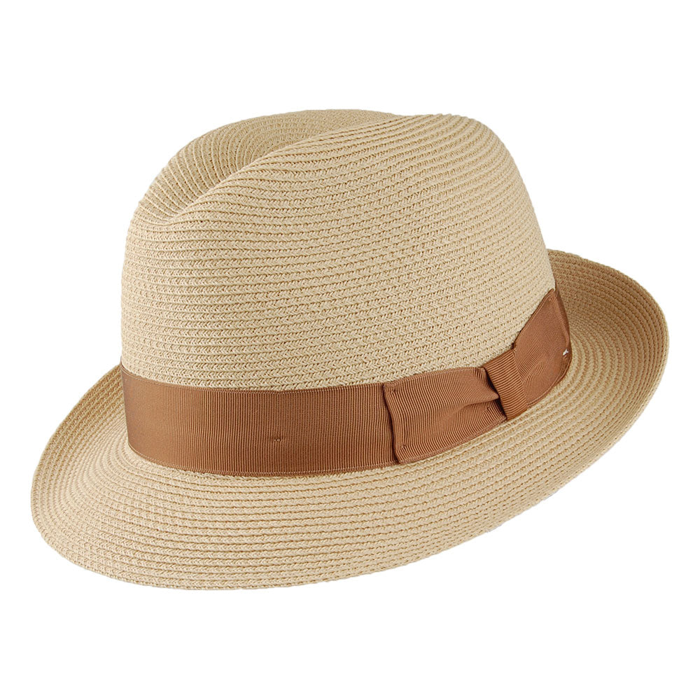 Chapeau Trilby Boss beige SIGNES