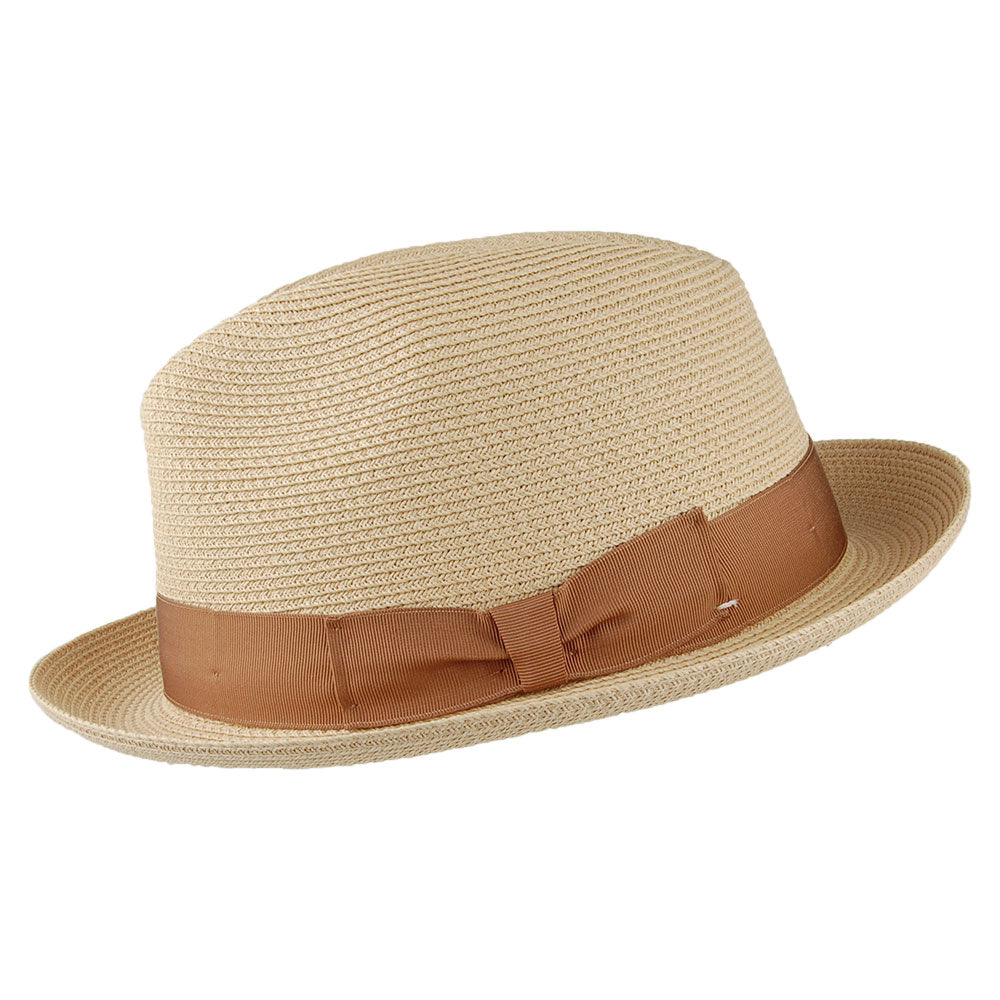 Chapeau Trilby Boss beige SIGNES