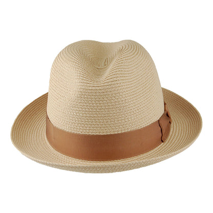 Chapeau Trilby Boss beige SIGNES