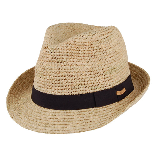 Chapeau Trilby en Paille Sedad naturel BARTS