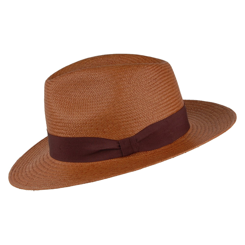 Chapeau Fedora Panama tabac FAILSWORTH