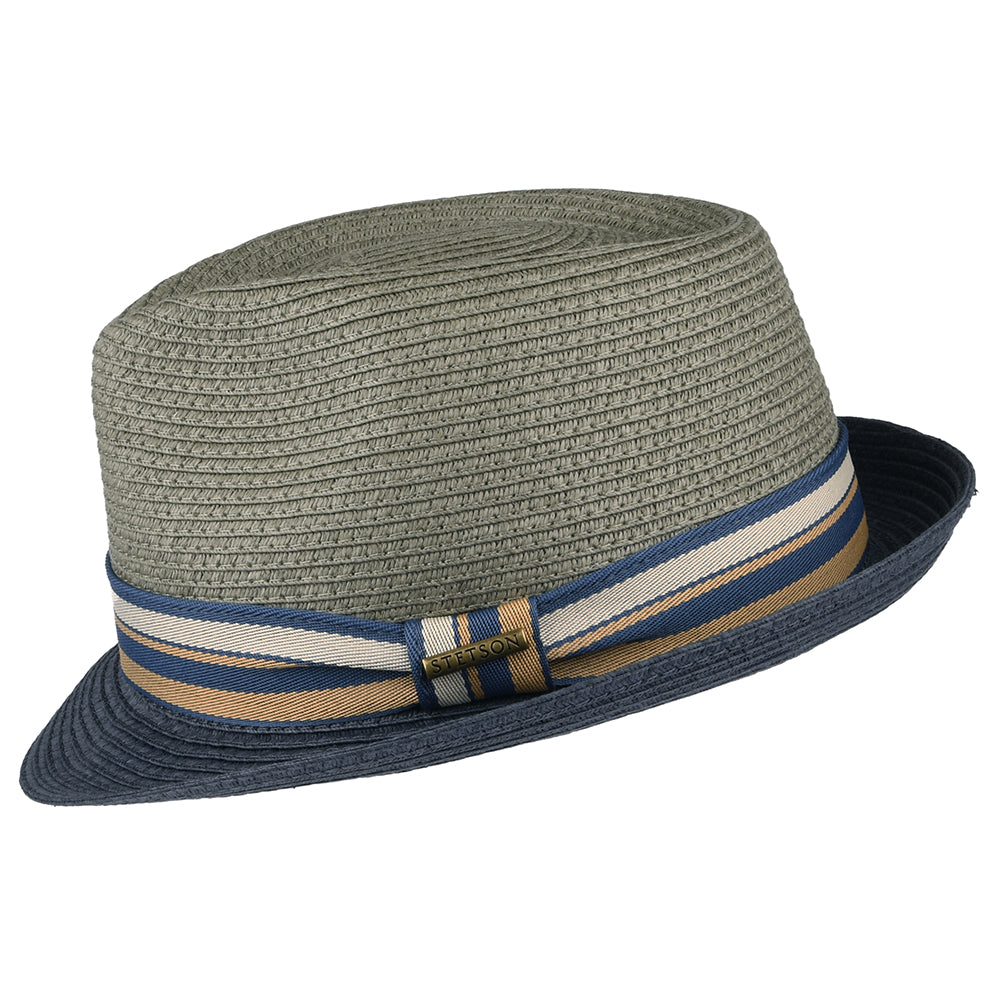 Chapeau Trilby Adams gris-bleu STETSON