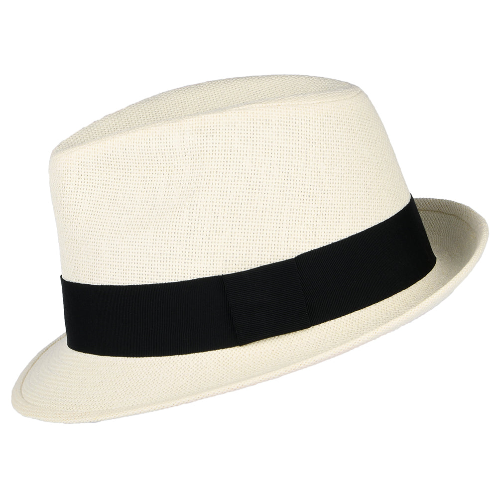 Chapeau Trilby en Paille Toyo naturel FAILSWORTH