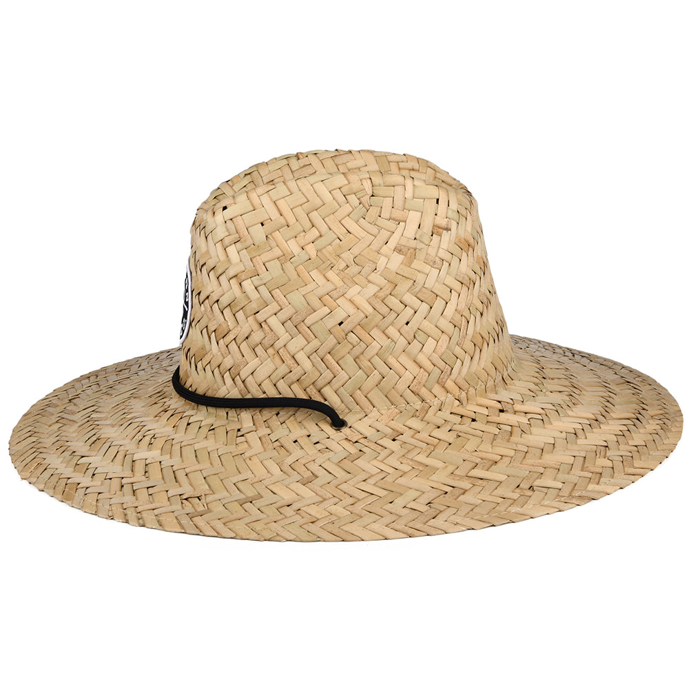 Chapeau Lifeguard en Paille Crest beige sable BRIXTON