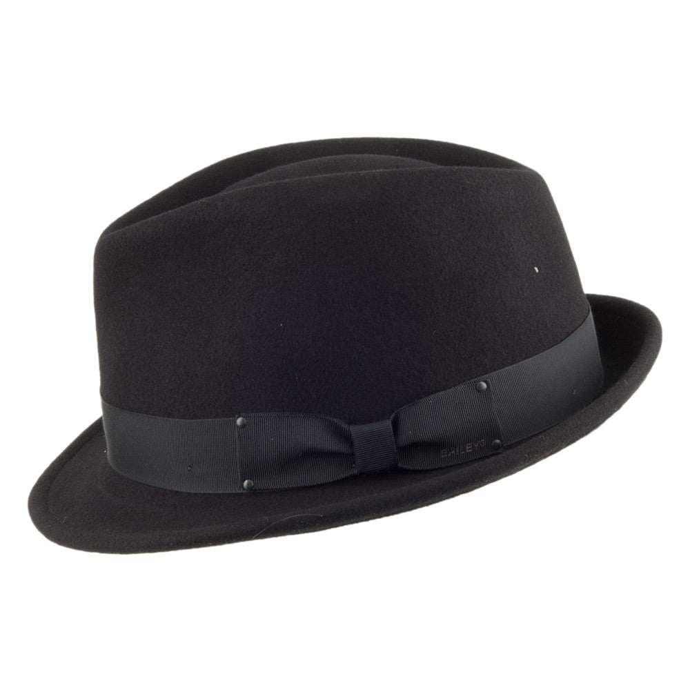 Chapeau Trilby Déformable Wynn noir BAILEY