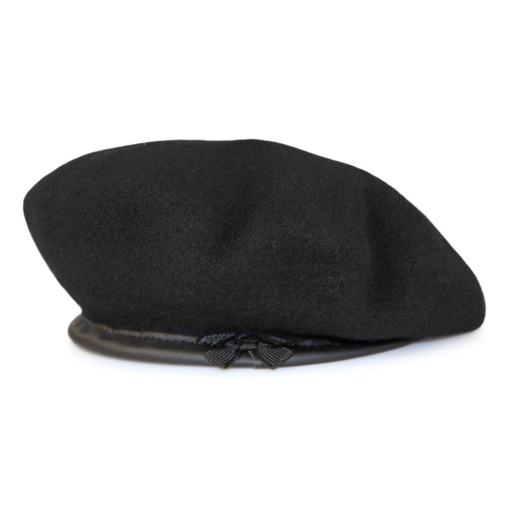 Béret Militaire en Laine Monty noir KANGOL