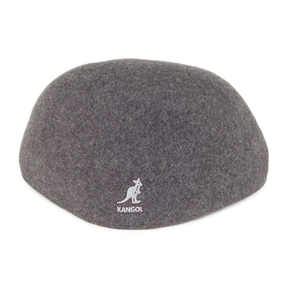 Casquette Plate en Laine 507 Seamless flanelle foncée KANGOL