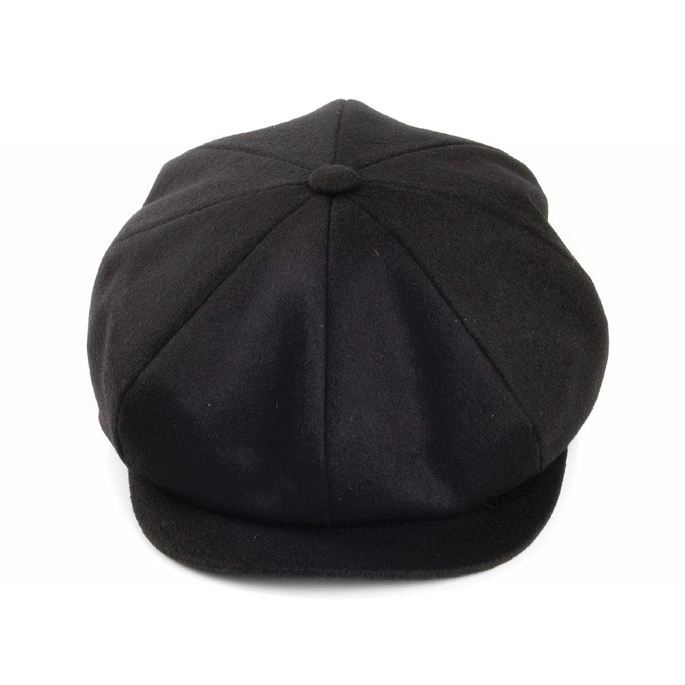 Casquette Gavroche En Laine Loden noir CITY SPORT