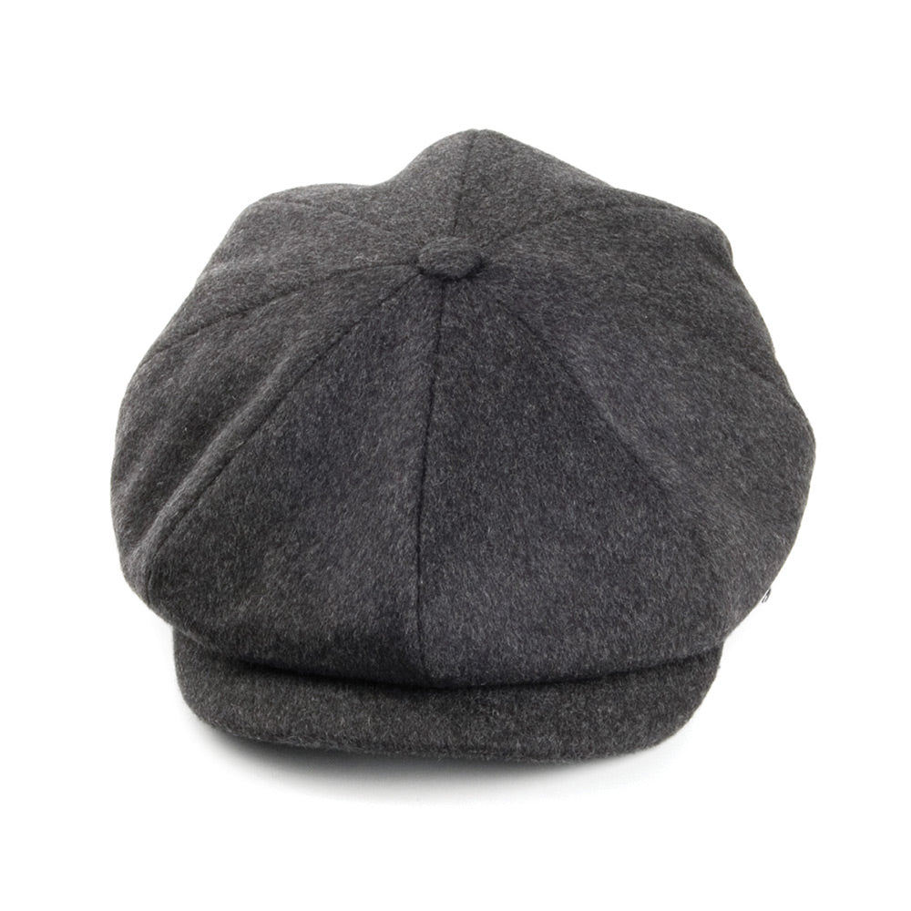 Casquette Gavroche En Laine Loden gris CITY SPORT