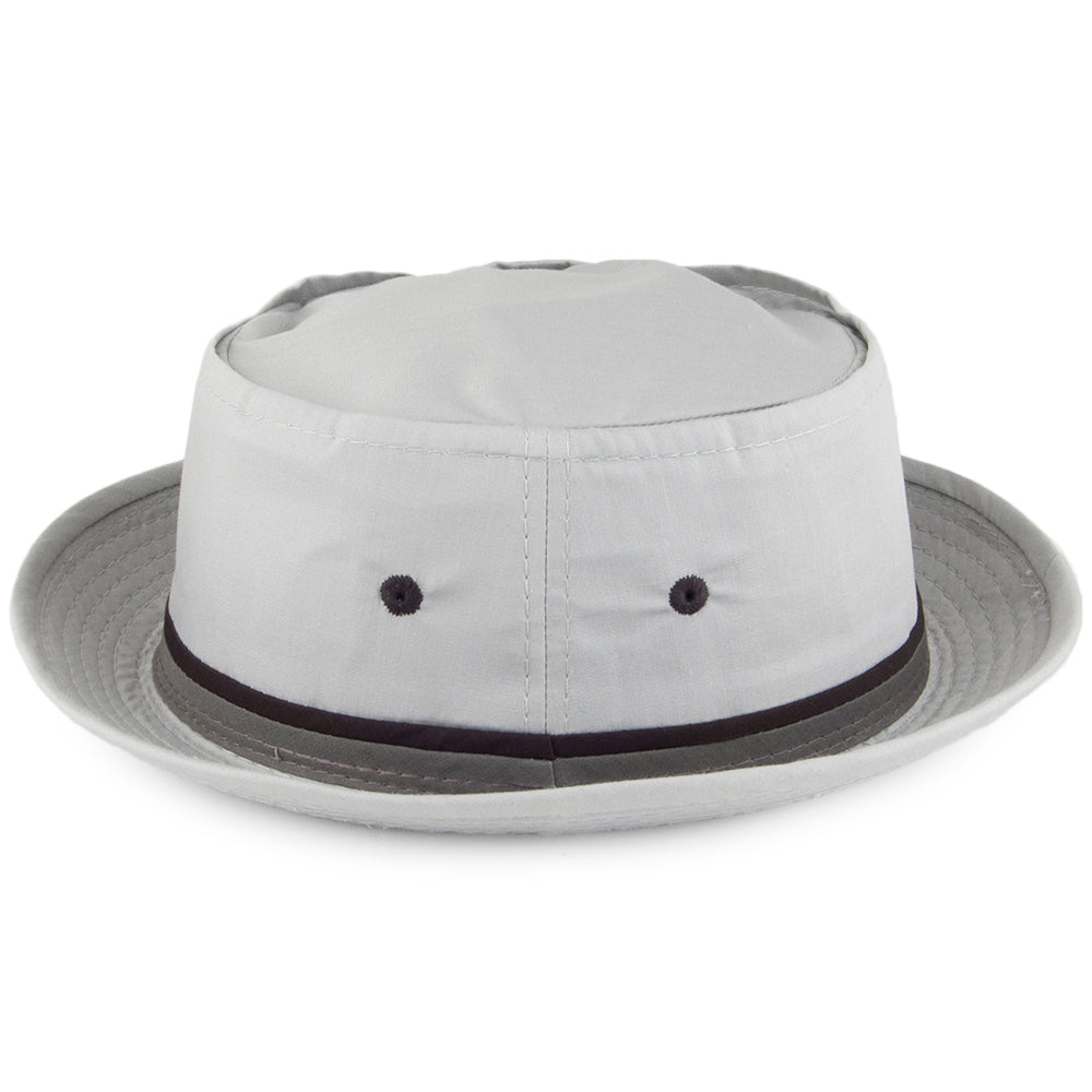 Chapeau Bob Pliable gris clair DORFMAN-PACIFIC