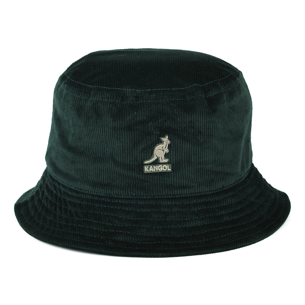 Chapeau Bob en Velours Côtelé forêt KANGOL