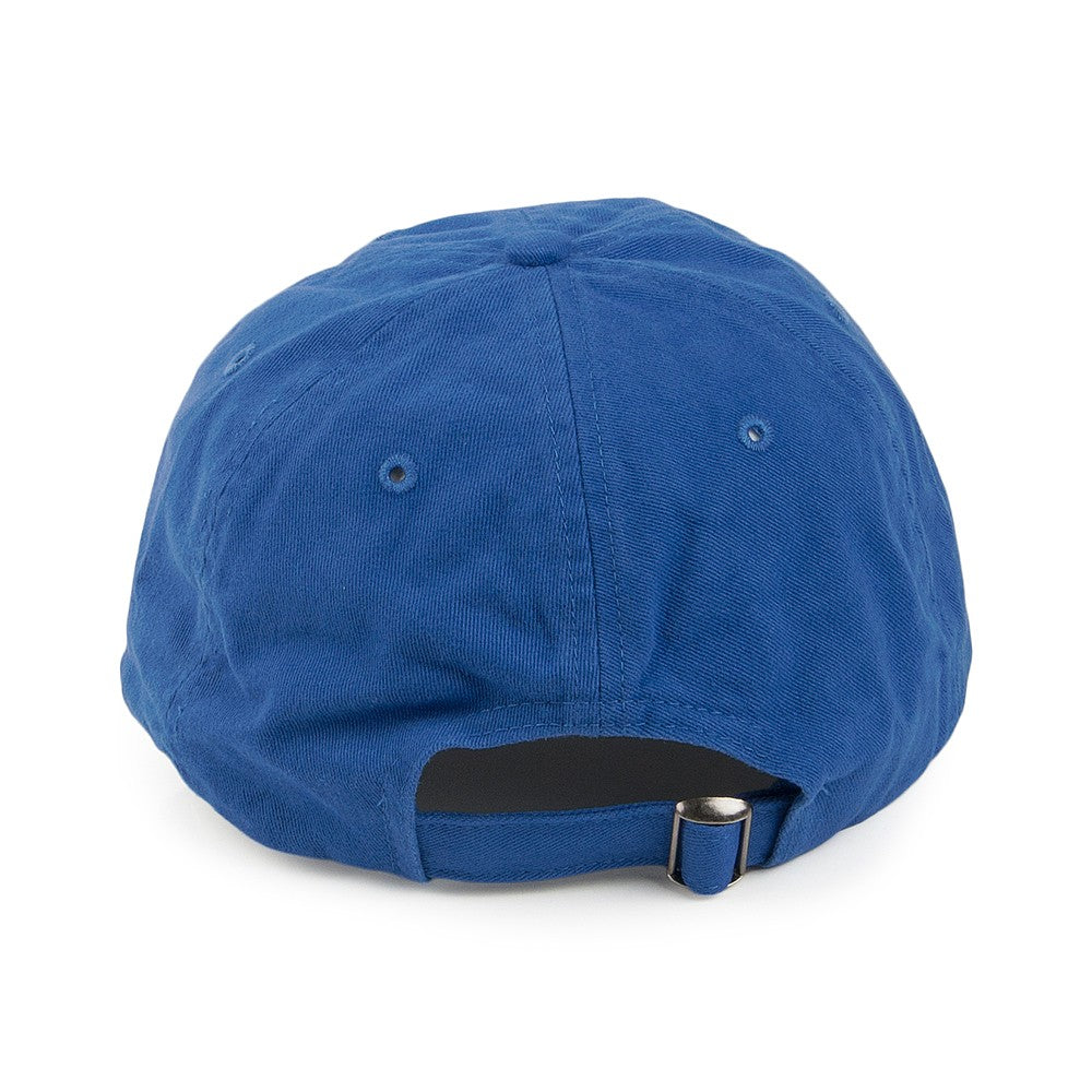 Casquette en Coton Délavé bleu roi