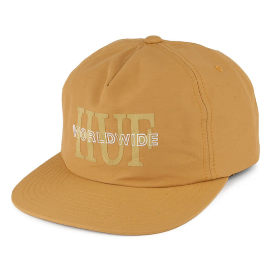 Casquette Strapback National moutarde HUF