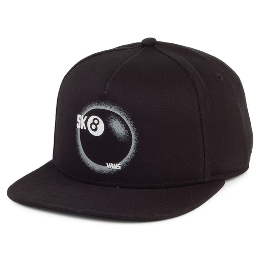 Casquette Snapback SK8 Ball Bragg noir VANS