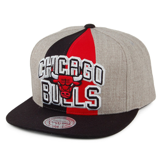 Casquette Snapback Equip Chicago Bulls gris MITCHELL & NESS