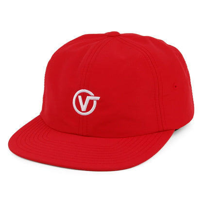 Casquette Circle V Jockey rouge VANS