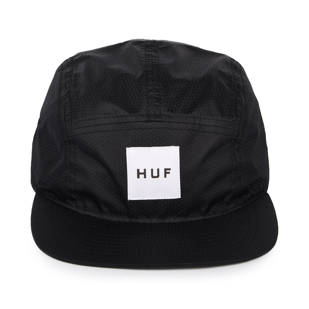 Casquette 5 Panel Hexagon noir HUF