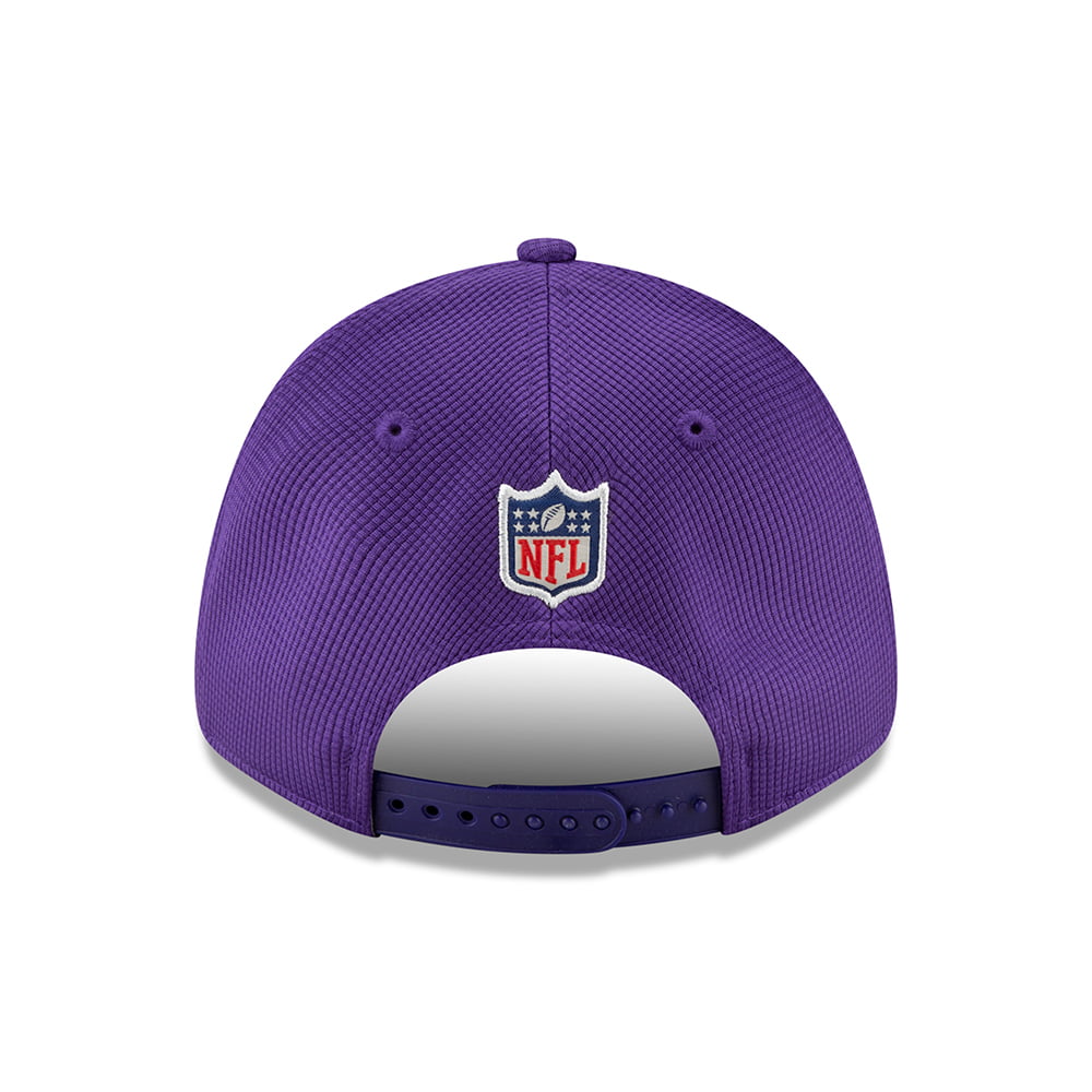 Casquette Stretch Snap 9FORTY NFL Sideline Home Minnesota Vikings violet-or NEW ERA