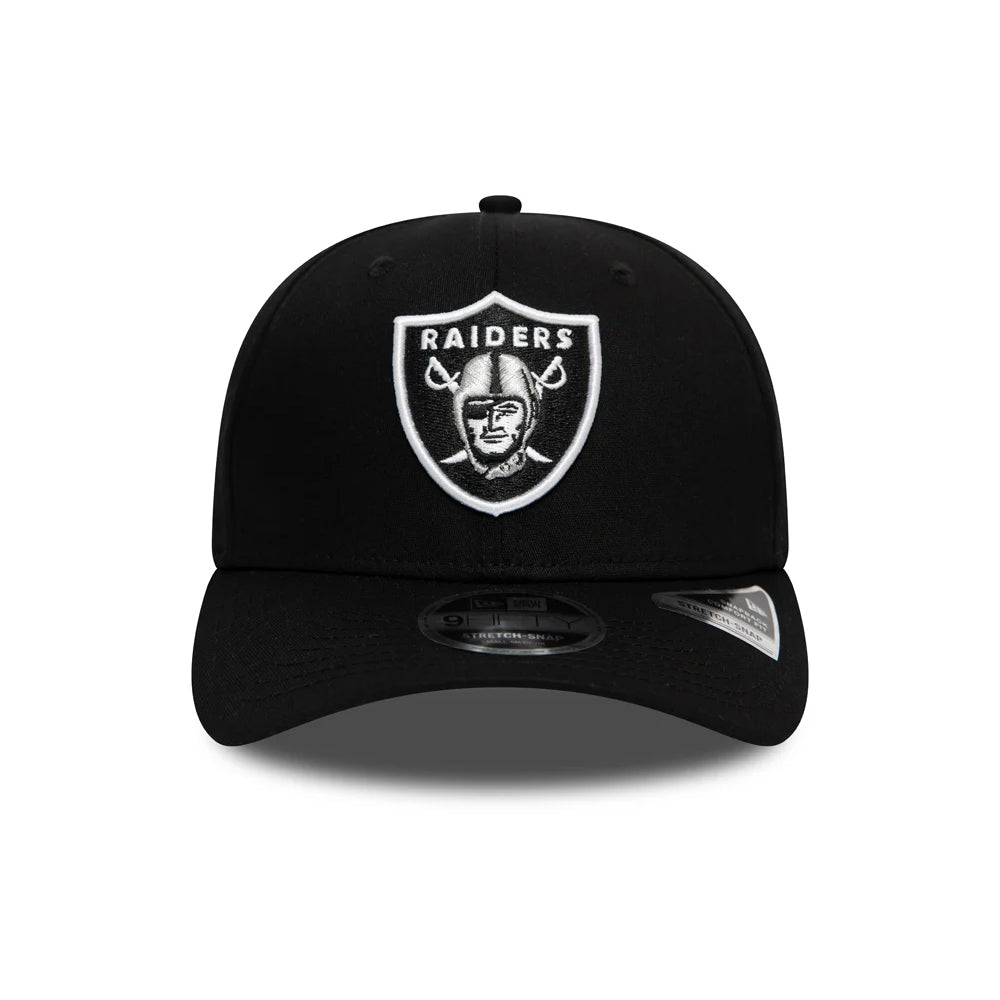 Casquette Snapback 9FIFTY NFL Team Stretch Snap Las Vegas Raiders noir NEW ERA