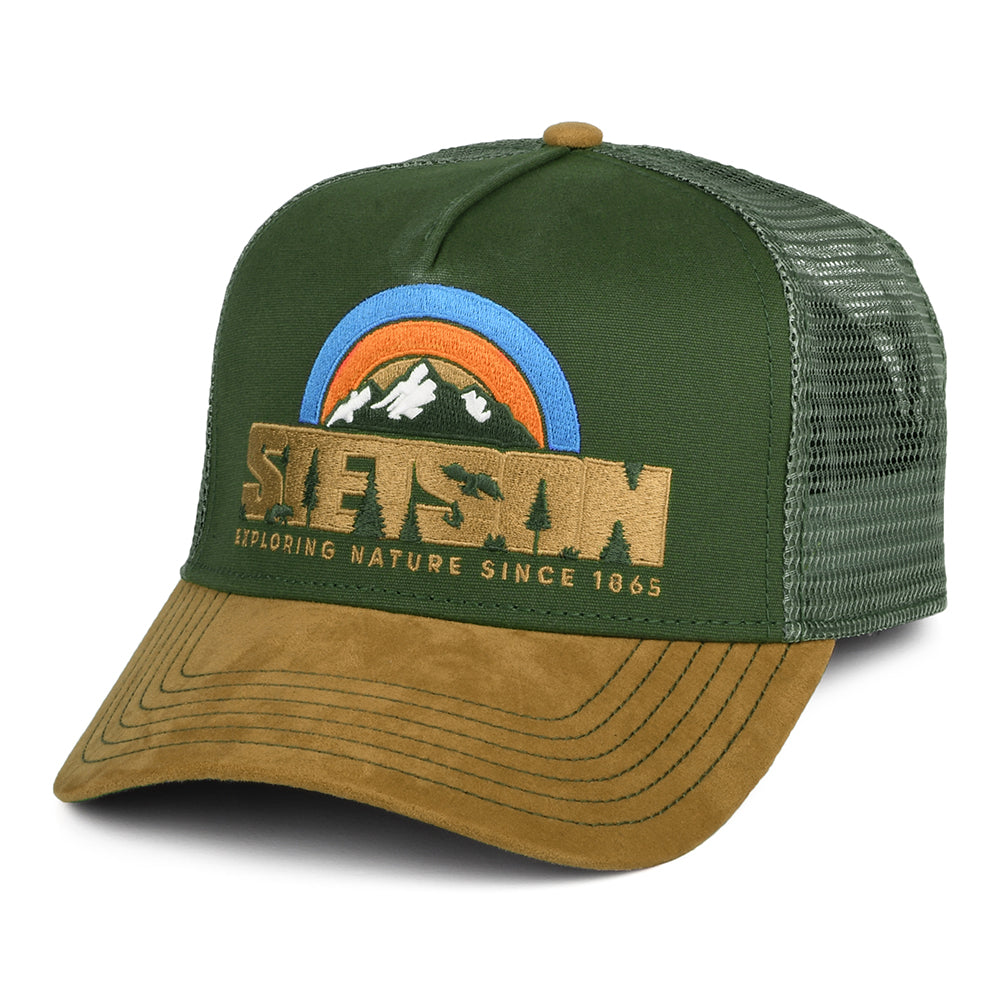 Casquette Trucker Hiking olive STETSON