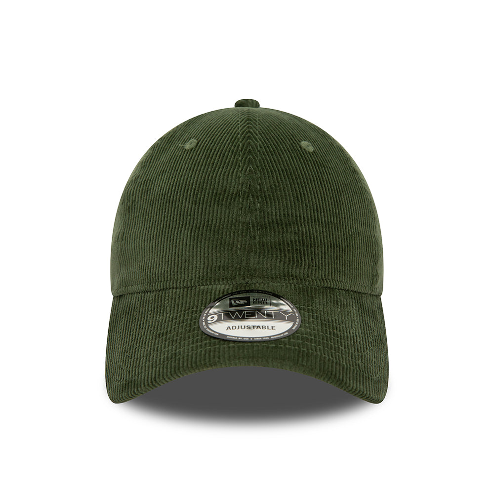 Casquette 9TWENTY NE Cord vert foncé NEW ERA