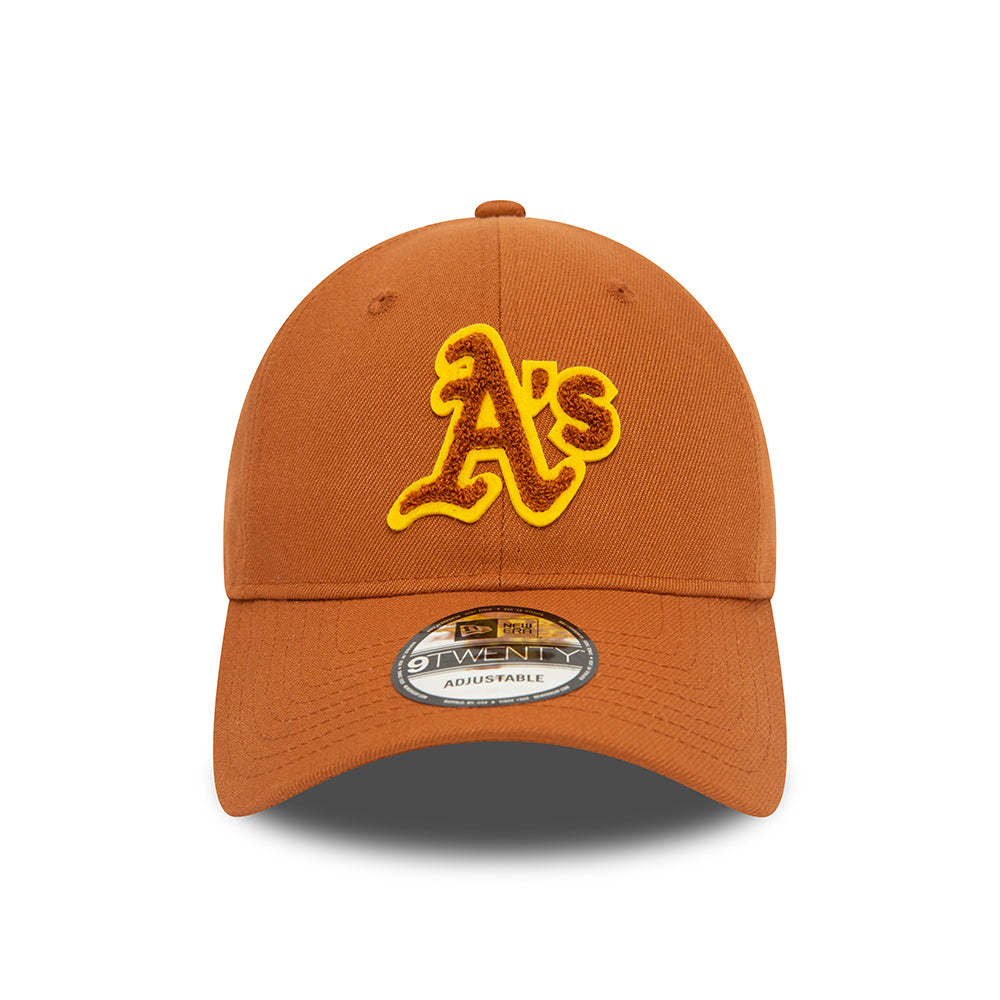 Casquette 9TWENTY MLB Boucle Oakland Athletics toffee-jaune NEW ERA