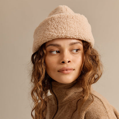 Chapeau Hiver en Fausse Fourrure Sherpa Ginsburg avoine BRIXTON