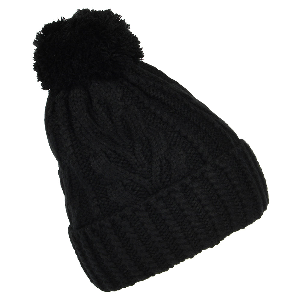 Bonnet à Pompon à Torsades Premium noir TIMBERLAND