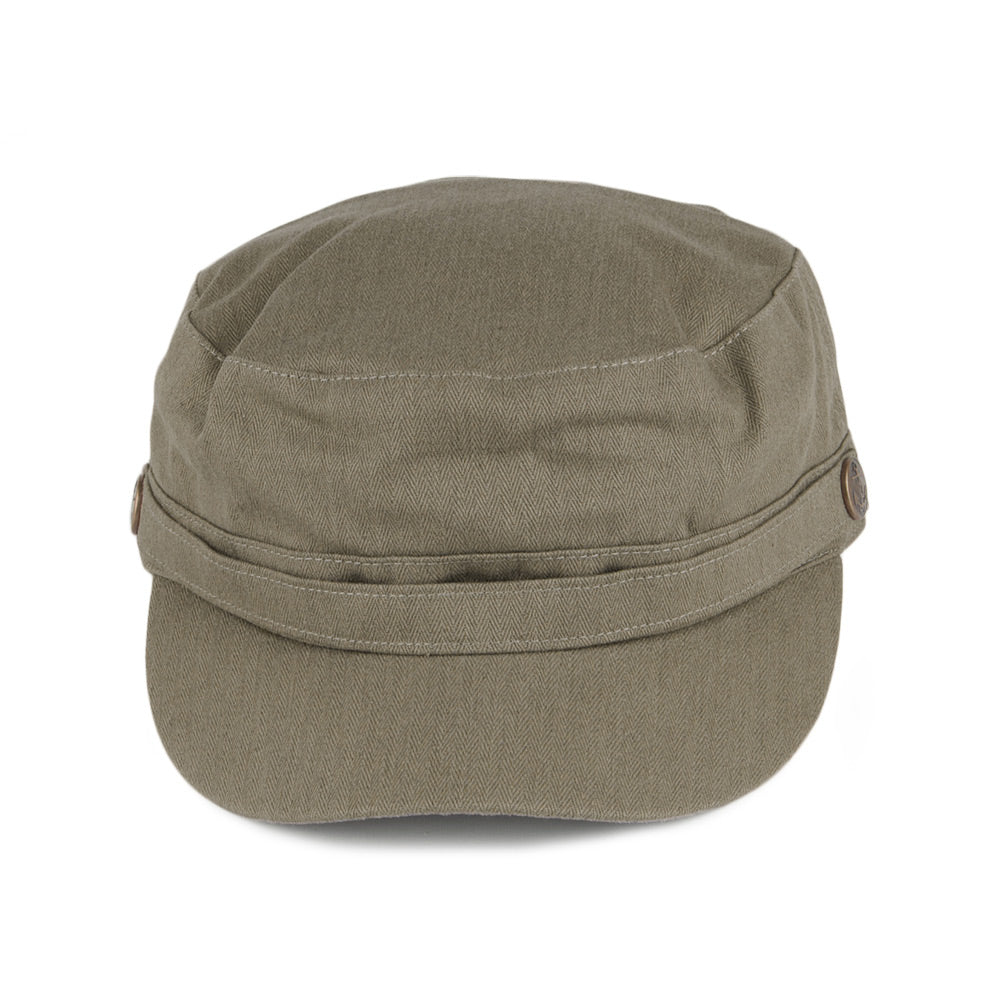 Casquette Militaire à Chevrons olive JAXON & JAMES - VENTE EN GROS